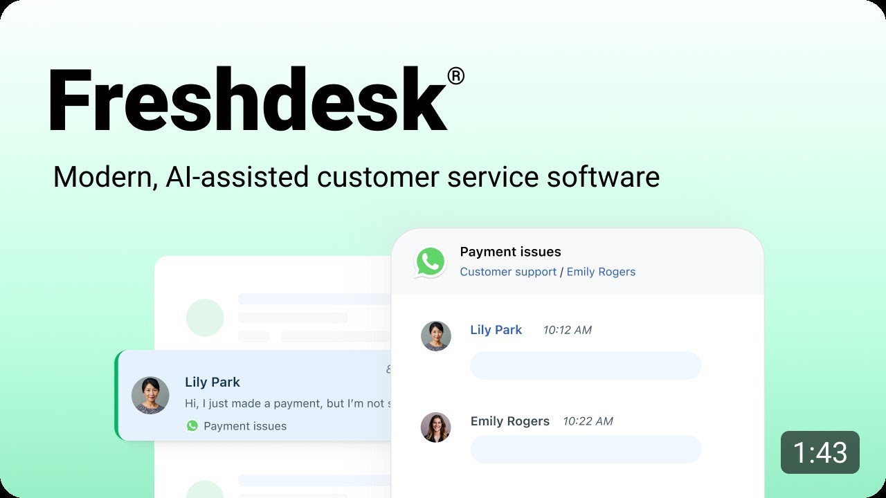 What is Freshdesk? Simplify Customer Support with Agentic AI Solution video thumbnail
