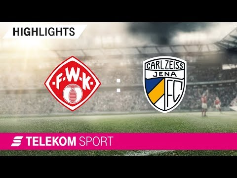 FC Würzburger Kickers - FC Carl Zeiss Jena | Spieltag 17, 18/19 | Telekom Sport