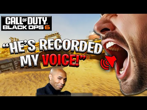TROLLING PEOPLE WITH THEIR OWN VOICE ON BLACK OPS 6 (HYSTERICAL REACTIONS)