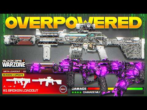 the *NEW* BEST WARZONE BO7 META LOADOUT for SEASON 1! (Best Loadout in COD Warzone)