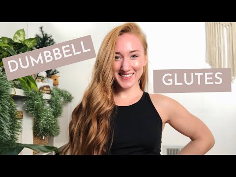 DUMBBELL GLUTES! / 4 Exercises to Grow Your Glutes
