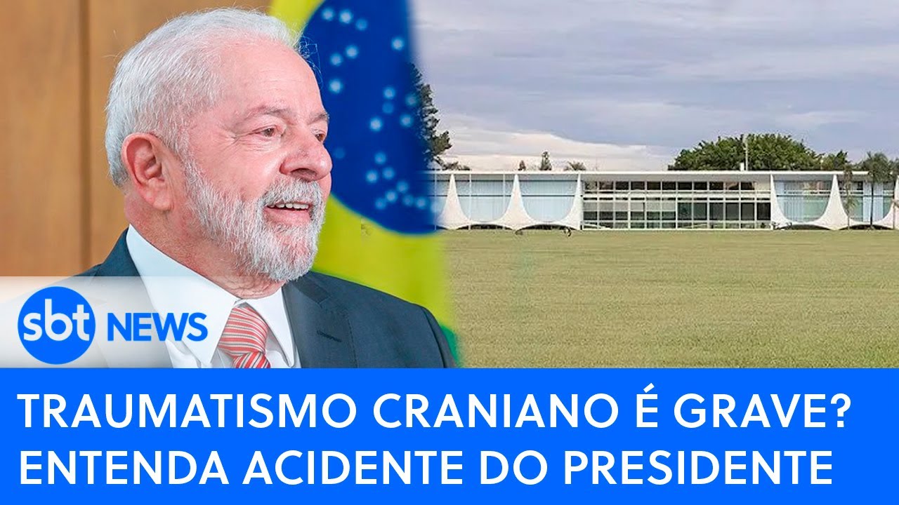 Traumatismo craniano é grave? Entenda acidente do presidente | SBT News