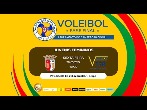SC Braga x VC São Miguel - Fase Final Juvenis Femininos