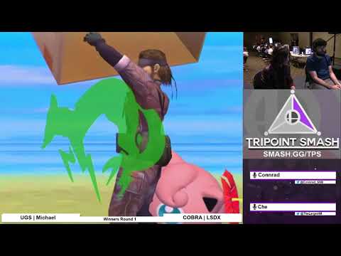 UGS | Michael (Jigglypuff) vs COBRA | LSDX (Snake)  - Tripoint Smash #27 Winner's Quarter Finals