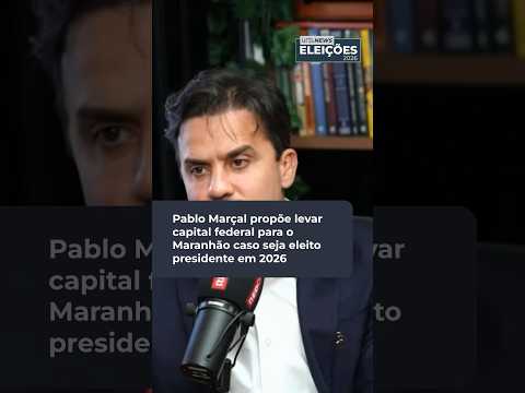 Pablo Marçal propõe levar capital federal para o Maranhão caso seja eleito presidente