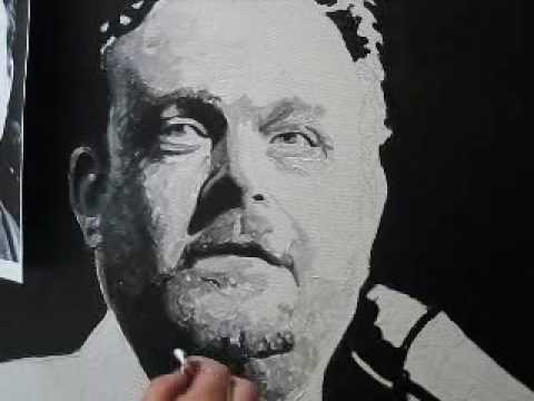 John Thomson as Bernard Righton Speed Painting