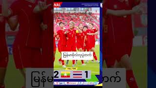Download lagu Myanmar beat Thailand in Semi-final as 2 🇲🇲 🇹🇭 1 Victory ✌️ #thailand #football #myanmar #champion mp3