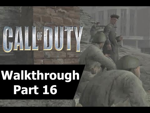 Call of Duty 1 Walkthrough Part 16 - Soviet Campaign Red Square )1080 PC)