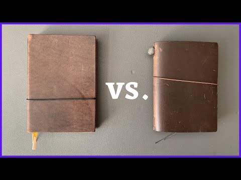 Traveler's Notebook vs. X17 - Zwei Systeme im Vergleich - Review Deutsch