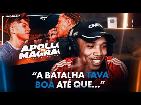 NEO REAGE À  APOLLO X MAGRÃO BATALHA DA ALDEIA 🔥