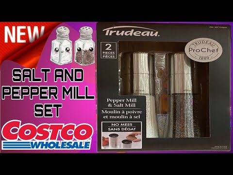TRUDEAU | SALT AND PEPPER MILL SET | COSTCO CANADA