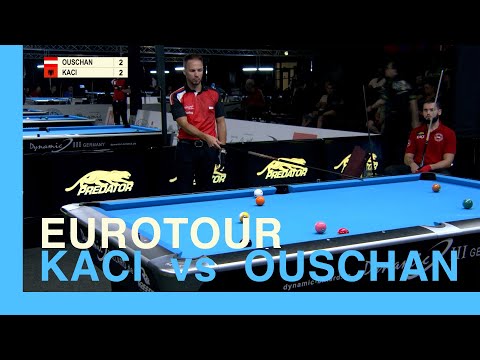 FOCUS CLENTCH!!!....Eklent KACI vs Albin OUSCHAN | EUROTOUR THRILLER | 9 Ball