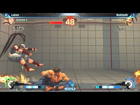[EVO 2012 SSFIV AE] Luken (Ryu) vs Buktooth (Ibuki)