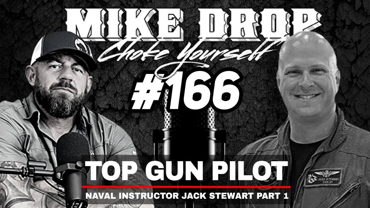 Top Gun Fighter Pilot Instructor Jack Stewart Part One | Mike Ritland Podcast Episode 166