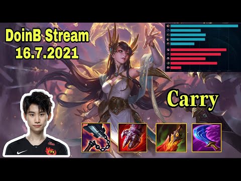 FPX DoinB Stream Irelia vs Pantheon Carry Kr Challenger doinb 直播 생방송