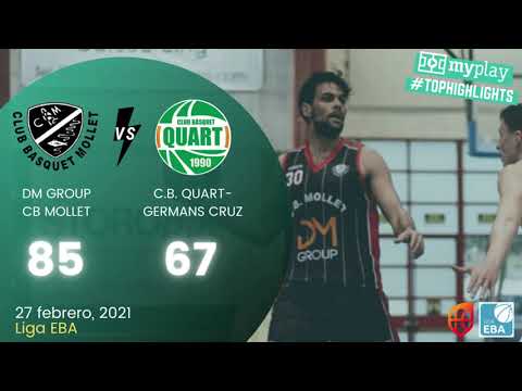 Highlights EBA | CB Mollet - CB Quart (27-2-21)