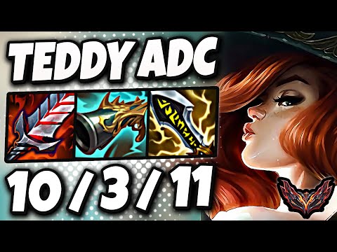 Miss Fortune vs Ashe ADC [ Teddy ] Patch 25.24 Korea Grandmaster