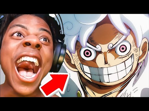 iShowSpeed Reacts To Luffys GEAR 5 Transformation..