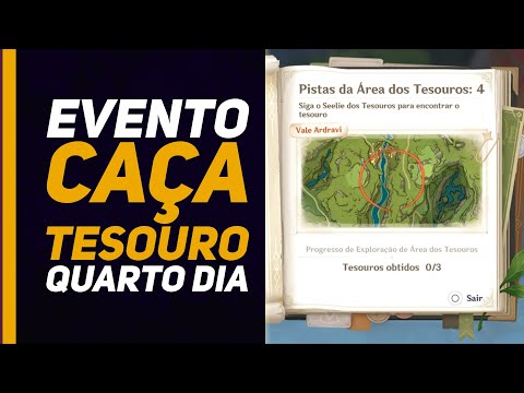 Genshin Impact: Sumeru - Evento Caça ao Tesouro - Dia 4