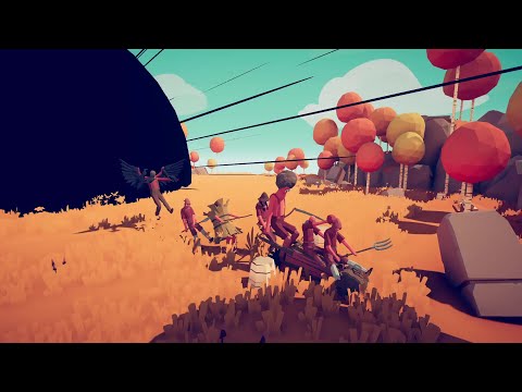 Black Hole vs Factions  (DLC)  Bugs TABS Totally Accurate Battle Simulator