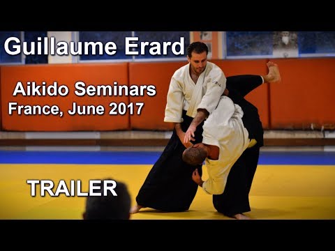Guillaume Erard - Programme stages d'Aikido en France juin 2017
