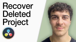 How To Recover Deleted Davinci Resolve Project (Full 2025 Guide)