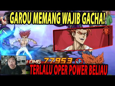 🔥🔥GAROU SSR+ MEMANG TERLALU OP DI REAL TIME PVP [PUSING PALA] - ONE PUNCH MAN:The Strongest
