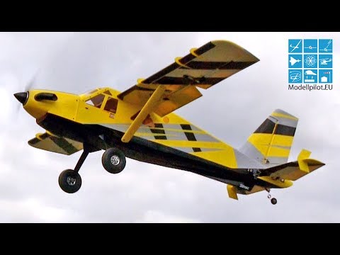 TURBO BUSHMASTER 65" EXTREME FLIGHT OLAF BOMBES RC FLIGHT BVM BERLIN RAGOW HIMMELFAHRTSFETE 2017