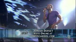 Jordan Dorsey - American Idol 2011 Top 12 Guys perform