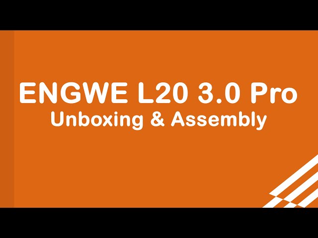 Velo electrique ENGWE L20 3.0 Pro Pliable Moteur Central video
