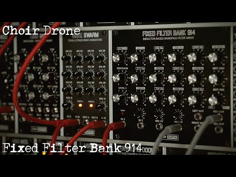 Choir Drone - AJH Synth Fixed Filter Bank 914 & Wave Swarm (Analog Eurorack)
