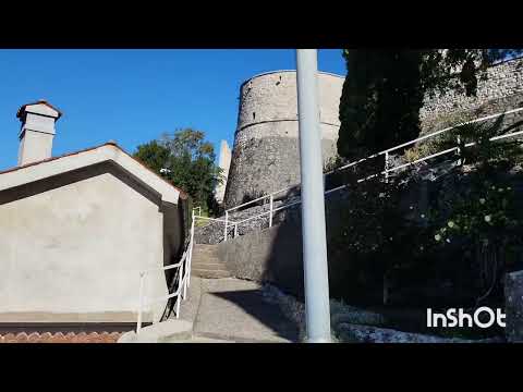 RIJEKA TRSAT WALKING TOUR IN RIJEKA  4K 30FPS 