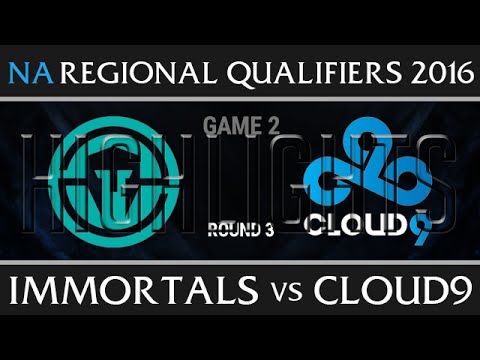 Immortals vs Cloud 9 Highlights Game 2, NA LCS Regionals final Summer 2016, IMT vs C9 G2