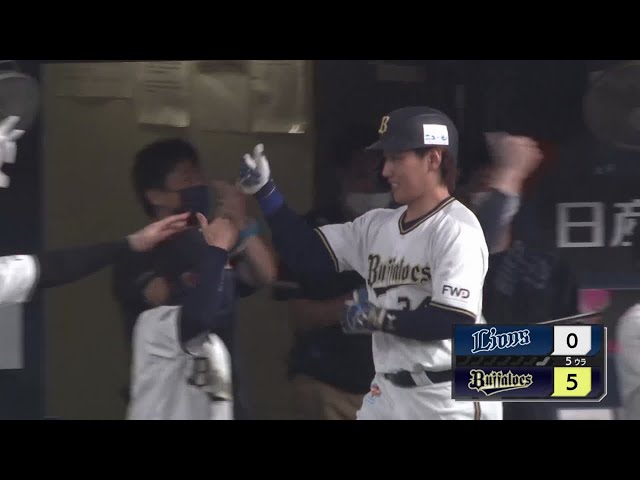 【5回裏】バファローズ・吉田正 打った瞬間確信の3ランホームラン!!  2021/6/27 B-L