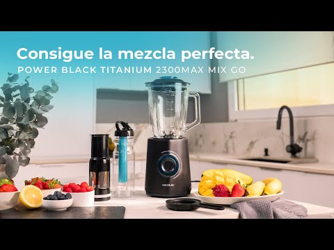 Купить Блендер Cecotec Power Black Titanium 2000Max Mix Go (CCTC-04383) Блендер Cecotec Power Black Titanium 2000Max Mix Go (CCTC-04383)