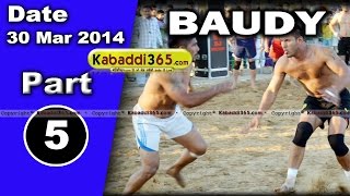 Baudy (Moga) Kabaddi Tournament 30 Mar 2014 Part 1 By Kabaddi365.com
