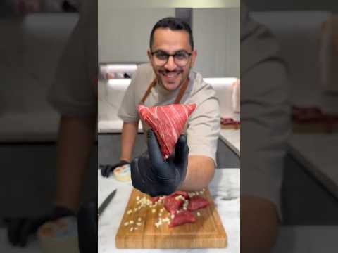 سمبوسه لحم الواجيو 1000 دولار 😵💵