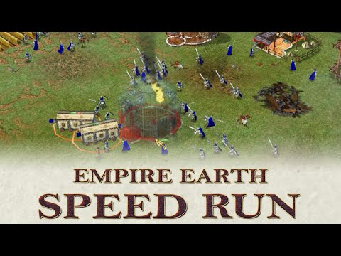 Empire Earth Speed Run | Mid SH | 1v1 Hard | Tiny Map