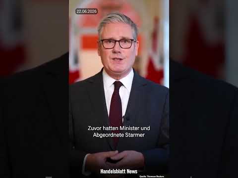 Video Thumbnail: Britischer Premierminister Starmer legt sein Amt nieder