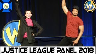 Justice League (Ezra Miller, Ray Fisher) Panel - Wizard World Philadelphia 2018