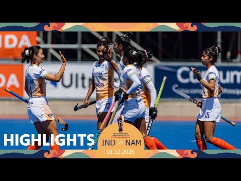 FIH Hockey Women's Junior World Cup 2025 Chile: Game 2, Highlights: India vs Namibia