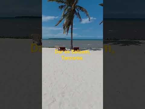 A small private beach around Jangwani beach, Dar es Salaam Tanzania.