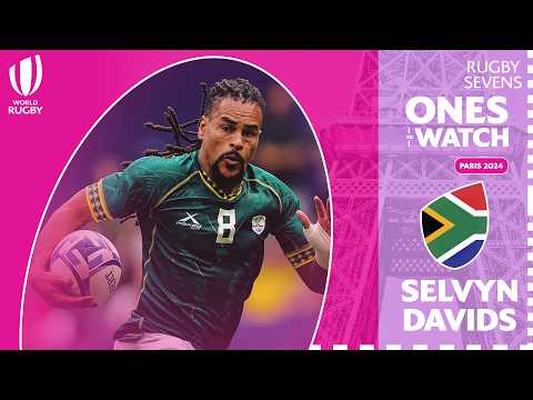 South African Olympic captain Selvyn Davids | His SVNS 2023/24 Highlights