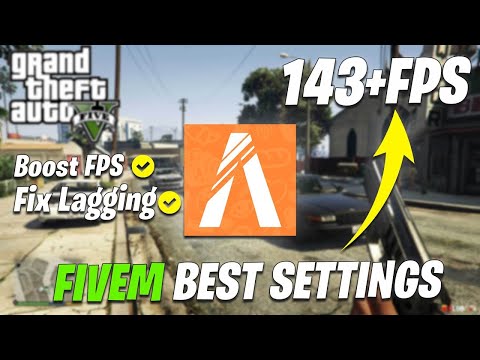 FiveM (GTA V) - How To Boost FPS In 2021 | FiveM Best Settings | Increase FPS & Fix Shuttering Guide