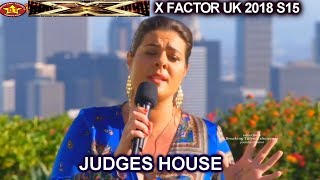 Louise Setara Cries &amp; Breaks Down singing “Piece by Piece” The Overs | Judges House X Factor UK 2018