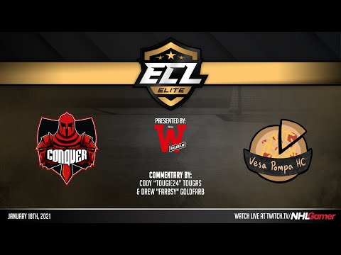 Conquer Gaming vs Vesa Pompa | Highlights | ECL 11 Elite | Regular Season | NHL 21 EASHL