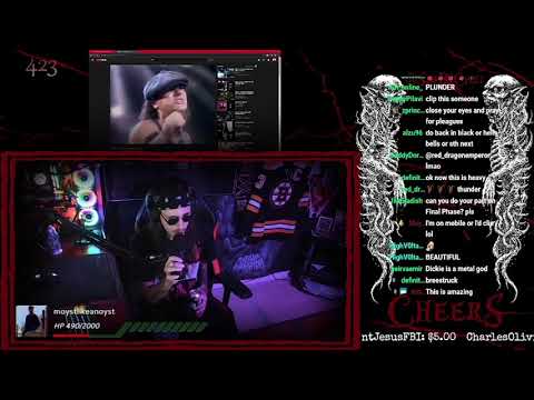 Dickie Allen Covers ACDC's Thunderstruck + Extra (Twitch)