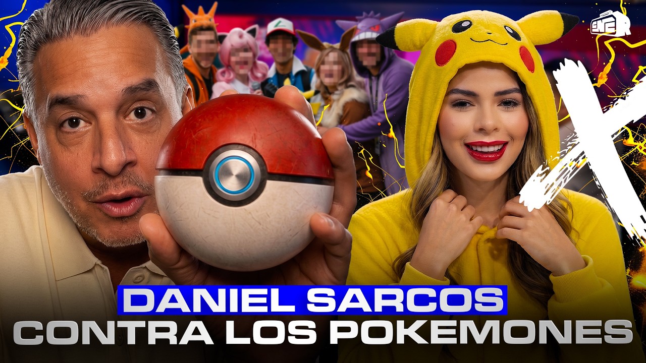 DANIEL SARCOS SE TIRA EN CONTRA A LOS POKEMONES:  “PAREMOS DE HACER FAMOSA A GENTE ESTÚPIDA”