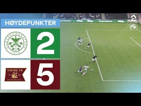 HamKam 2 - 5 Viking - Høydepunkter