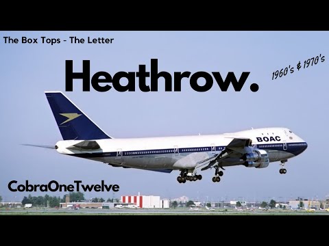 The Box Tops - The Letter | London Heathrow Airport 1960’s & 1970’s